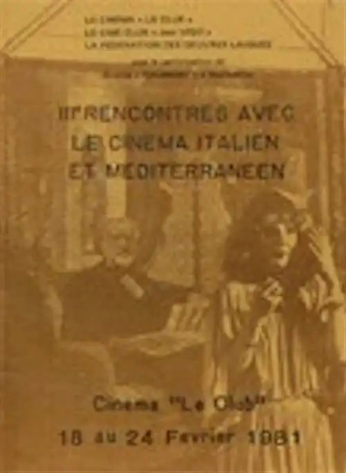 Affiche 3<sup>e</sup> Cinemed 1981